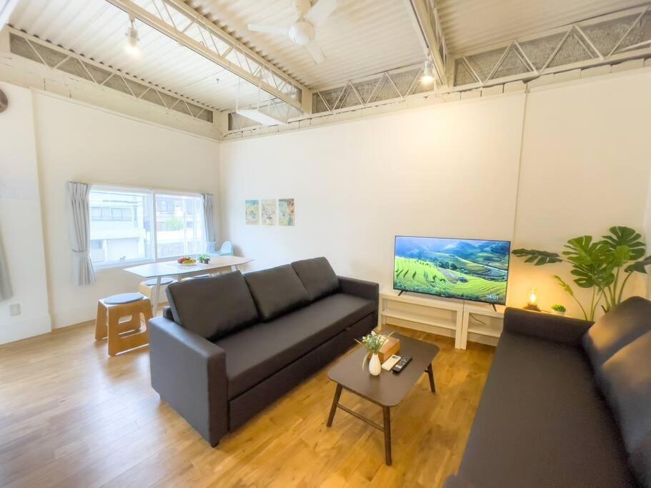 Jr天王寺駅・寺田町駅から徒歩圏内！ファミリー大歓迎の広々欧風ハイツ！ Apartman Oszaka Kültér fotó